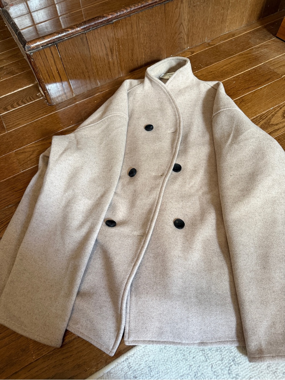 Commense Oversized Button-Down Jacket - Picture 2 of 4